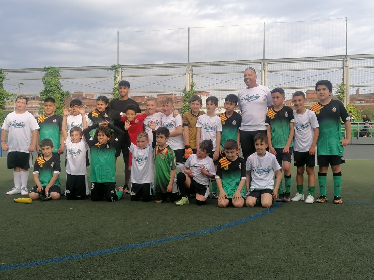 Visita del Benjamín de una de las academias de Fútbol Base de Israel